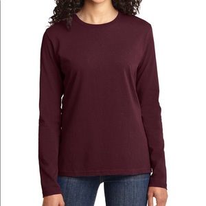 WORKSHOP republic clothing Burgundy Long-sleeve